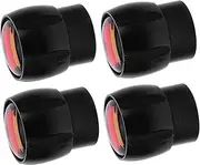 4pcs Aluminum Alloy Tire Valve Stem Caps Decorative Car Covers for Trucks Easy Installation Sturdy Design Fit for Vehicles