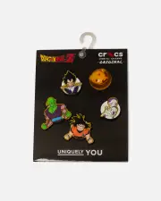 [CROCS] Crocs Dragon Ball Z Jibbitz Charms 5 Pack Multi - Size ONE ONE Multi