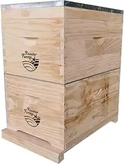 8 Frame Double Beehive Box 16 Frames Australian Bee Hive Langstroth Beekeeping