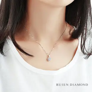 【RUIEN DIAMOND 瑞恩鑽石】GIA30分 D VVS2 3EX(18K白金 鑽石項鍊)