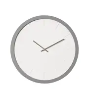 [James Lane] Brayden Wall Clock Grey - 40cm x 3cm