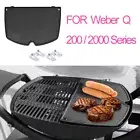 BBQ HALF GRIDDLE PLATE for Weber Q200 Q220 Q2000 Series with Versatile Cooking