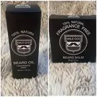 Male God Beard Balm And Beard Oil New in box Fragrance Free 100 % Natural