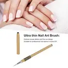 6Pcs Nail Liner Brushes Set Ultra Thin Multifunctional Dotting Drawing Strip HG5