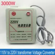 3000W Transformer Turn 110V Voltage Into 220V ,Suitable For Wall Voltage 110V