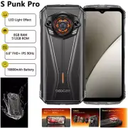 DOOGEE S Punk PRO 4G Rugged Phone Android 14 Mobile Outdoor Big Speaker Global