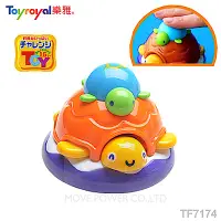 在飛比找Yahoo奇摩購物中心優惠-日本《樂雅 Toyroyal》洗澡玩具-烏龜