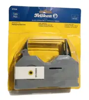 PELIKAN Z713X Black Correctable Cartridge Ribbons Twin Pack Nakajima Swintec NOS