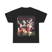 Vintage AFL T-shirt NIC MARTIN Essendon Bomber 90s Inspired t shirt Australia