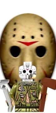 Custom Lego Jason Voorhees Minifigure, Classic 80s, Friday the 13th, Ships Free!
