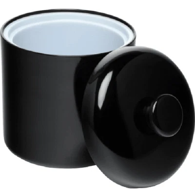 NEW Connoisseur Melamine Ice Bucket Container with Lid 1.8L Black