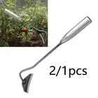 Weeding Puller Weeding Digger Tools, Portable 11'' Digging Metal Hand hoe, Hand