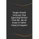 People Should Seriously Stop Expecting Normal from Me...We all know it’’s Never Going to Happen!: Funny Saying Blank Lined Notebook