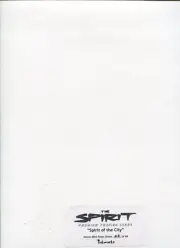 The Spirit ''Spirit Of The City'' Uncut Mini Press Sheet Ltd / 99