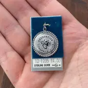 Vintage Griffith 925 Sterling Silver "Graduation Congratulations" Bracelet Charm