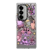 Galaxy Z Fold6 Clear Case Whimsical Witch by Chiara LB art
