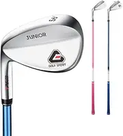 Golf Sand Wedge Left Handed Golf Clubs Wedge Kids Widened Bottom 56 Degree Golf Sand Rod for 3-12 Years Children Boys Girls Golf Wedges