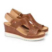 Pikolinos Women's Aguadulce Wedge Sandal Brandy - W3Z-1775C1-250, 250 Brandy