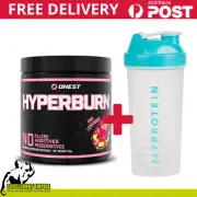 Onest Hyperburn Thermogenic Fat burner Weight Loss metabolism 30srv Free Shaker