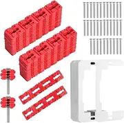 150Pcs Metal Wall Plate Spacer Set, Electric Receptacle Spacers Kit with Screws Outlet Spacers, Multifunction Plastic Receptacle Spacers, Easy to Install Wall Plate Spacer for Electrical Box