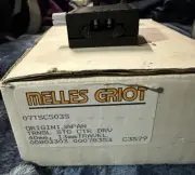 MELLES GRIOT 40mm x 13mm LINEAR STAGE W/ MITUTOYO 0.01mm 0-50mm 07 TSC 503S