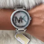 MICHAEL KORS MK5925 銀色 滿鑽 滿天星 MK