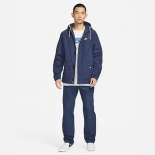 【NIKE 耐吉】外套 男款 運動連帽外套 AS M NK CLUB BANDON JKT 藍 FN3109-410