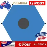 6/8/10ft Trampoline Shade Cover Waterproof Trampolines Canopy Sun-Protection