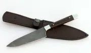 New Kitchen Chef knife No. 6 steel Damascus wenge handle duralumin