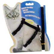 Adjustable Cat Harness And Leash Set Escape Proof And Comfortable For Your Pet