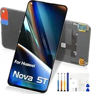 Display for Huawei Nova 5T / Honor 20/20 Pro / 20s LCD Display - for Huawei Nova 5T LCD Touchscreen YAL-L21 YAL-L61 Yal-L71 Yal-L61D Digitizer Glass Replacement Assembly with Kits