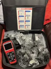 Autel MaxiTPMS TS508WF Tire TPMS Relearn Reset Tool + 60 Sensors Bundle Kit Mx-1