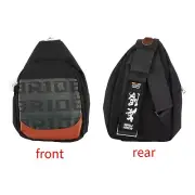 BRIDE Backpack Cross Body Chest Pack MUGEN Black Shoulder Waist Bag Messenger