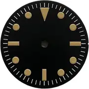 PMGMZPGPMA 28.5mm Watch Dial Compatible with Miyoda 8215 2813 Movement for NH35/NH36 with Green Luminous Watch Accessories No Logo Watch dial