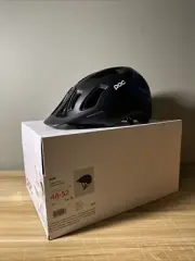 POC Axion Bicycle Helmet Uranium Black/Blue X-Small 48-52 NEW