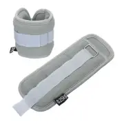 Ankle Weights, Leg Weight Straps Adjustable 1lbs Ankle Weight Set, Grey