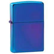 Zippo Windproof Lighter Classic High Polish Cool-Toned Indigo Finish Metal 29899