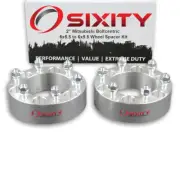 2pc 2" Wheel Spacers for Mitsubishi Pickup Truck Adapters Lugs Studs 6x5.5 zh (for: Mitsubishi)