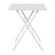 Bolero Grey Square Pavement Style Steel Table PAS-GK988