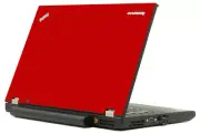 RED Vinyl Lid Skin Cover Decal fits IBM Lenovo ThinkPad T420 Laptop