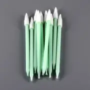 100Pcs/Pack Small Pointed Tips Cloth Head Cleaning Swab Lint Dust Free Sticks