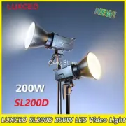 LUXCEO SL200D LED Video Light Bi-Color 2700-6500K 200W Bowens Mount APP Control
