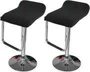 Stretch Bar Stool Covers 2 Pack Pub Counter Stool Chair Covers, Washable Swivel Barstool Seat Slipcover with Elastic Bottom(Color 4)