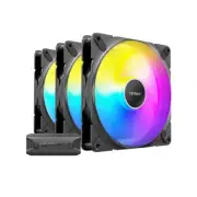 Antec Tranquil 140 ARGB, 140mm x 25mm Case Fans, ARGB PWM Fans, 1500RPM, 89.72CF
