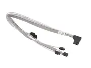 Supermicro CBL-SAST-0654 MiniSAS to 4 SATA 52/42/41/51cm w/ Sideband 52cm Cable