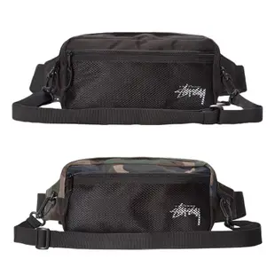 Stussy Stock Side Bag 腰包 單肩包 附背帶 2色 黑/迷彩