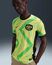 Australia 2025/26 Stadium Home Men's Nike Dri-FIT Football Replica Shirt
