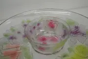 FRUITY GLASS CHIP AND DIP SET 2 piece set Brand NEW