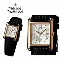 在飛比找Yahoo!奇摩拍賣優惠-Vivienne Westwood►(淡金色×黑色) 手錶 