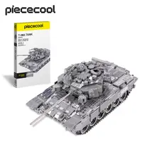 在飛比找蝦皮商城優惠-Piececool 3D 金屬拼圖 T-90A 坦克軍事積木